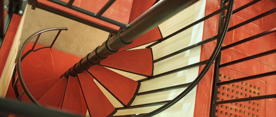 Stairs to the Sleeping Loft